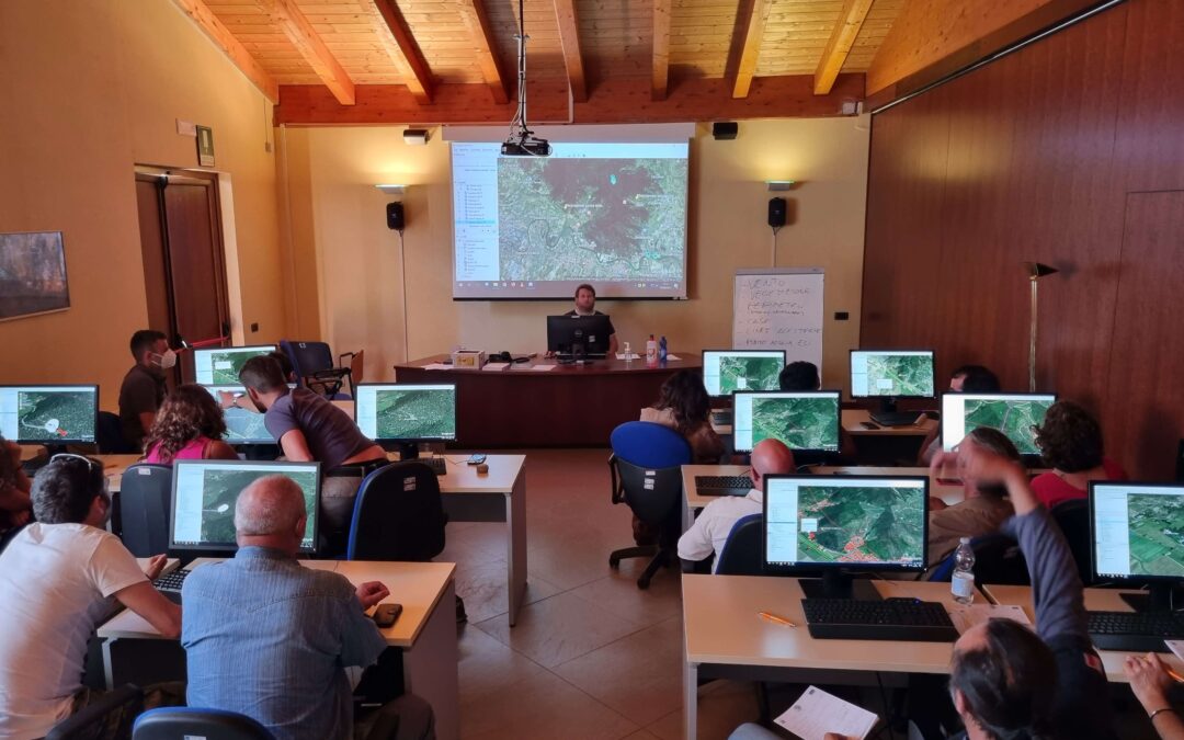 Utilizzo della cartografia in ambiente aib